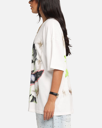 73Studio X DC Batman Joker Arkham Asylum Vintage T-Shirt Off White