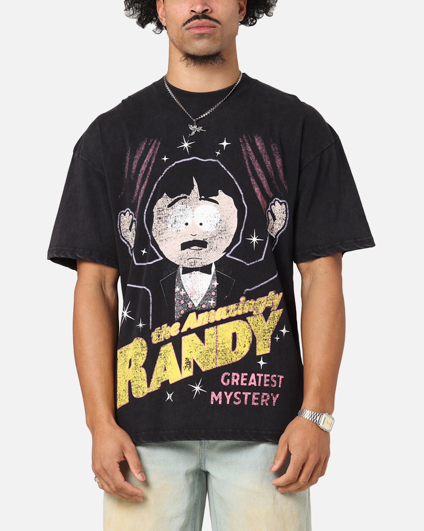 73Studio X South Park The Amazing Randy Vintage T-Shirt Black