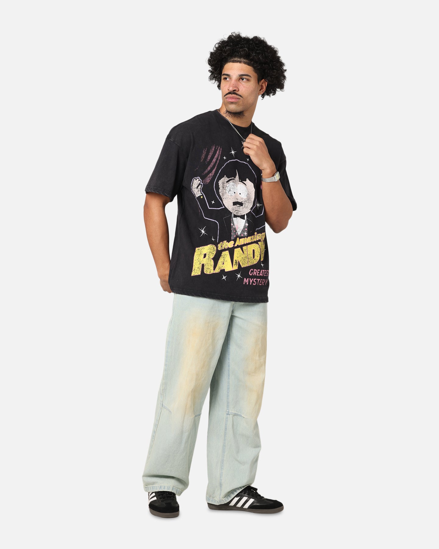 73Studio X South Park The Amazing Randy Vintage T-Shirt Black