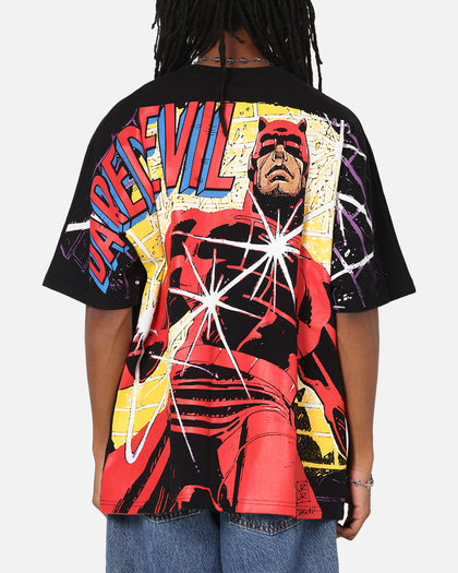 American Thrift Marvel Daredevil All Over Print T-Shirt Black