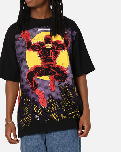 American Thrift Marvel Daredevil All Over Print T-Shirt Black