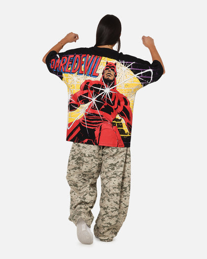 American Thrift Marvel Daredevil All Over Print T-Shirt Black