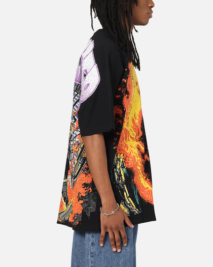 73Studio Marvel Ghost Rider All Over Print T-Shirt Black