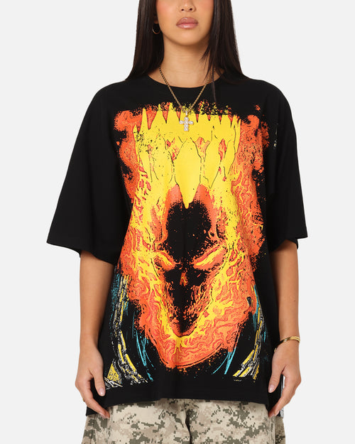73Studio Marvel Ghost Rider All Over Print T-Shirt Black