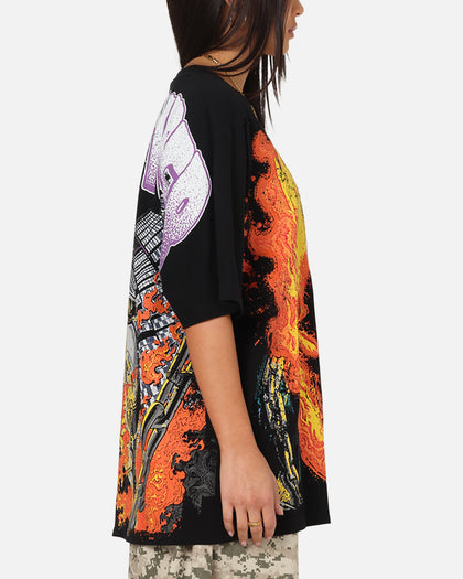 73Studio Marvel Ghost Rider All Over Print T-Shirt Black