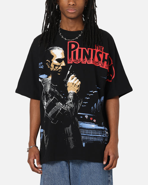 73Studio Marvel The Punisher All Over Print T-Shirt Black