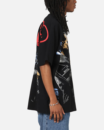 73Studio Marvel The Punisher All Over Print T-Shirt Black