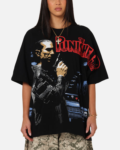 73Studio Marvel The Punisher All Over Print T-Shirt Black