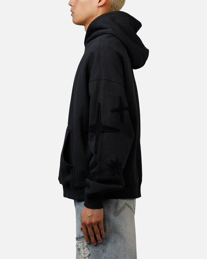 Mitchell & Ness Los Angeles Dodgers Starburst Hoodie Faded Black