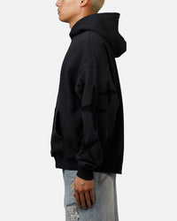 Mitchell & Ness Chicago White Sox Starburst Hoodie Faded Black