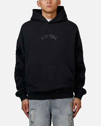 Mitchell & Ness New York Yankees Starburst Hoodie Faded Black
