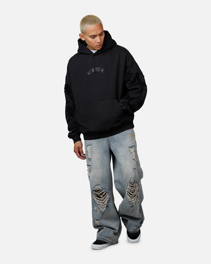 Mitchell & Ness New York Yankees Starburst Hoodie Faded Black