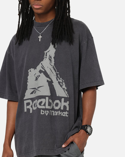 Reebok X Market Graphic T-Shirt Black/Silver
