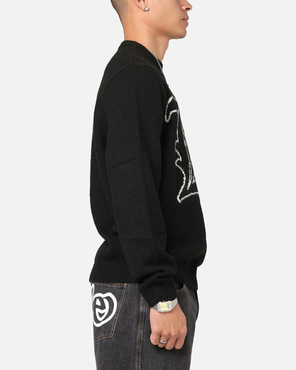 X-LARGE LA Knit Sweater Black