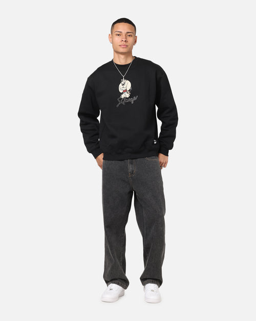 X-Large Off Leash Crewneck Black
