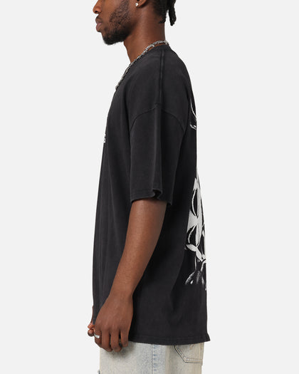 73Studio Disney Pixar Toy Story Little Green Men Vintage T-Shirt Black Acidwash