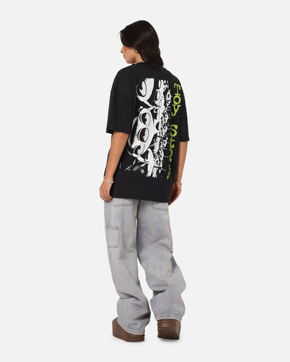 73Studio Disney Pixar Toy Story Little Green Men Vintage T-Shirt Black Acidwash