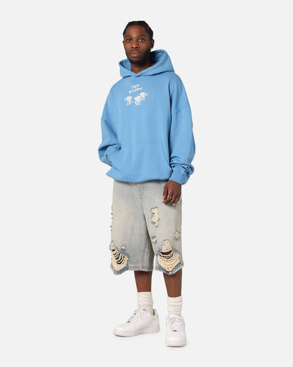 73Studio Disney Pixar Toy Story Coming Soon Premium Hoodie Washed Blue