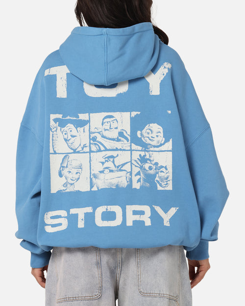 73Studio Disney Pixar Toy Story Coming Soon Premium Hoodie Washed Blue