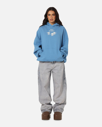 73Studio Disney Pixar Toy Story Coming Soon Premium Hoodie Washed Blue