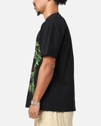 American Thrift X Sesame Street Oscar The Grouch Grail Heavy T-Shirt Black