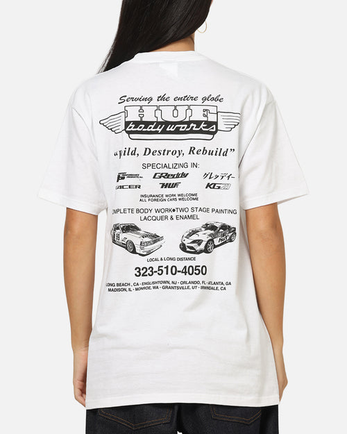 Huf X Greddy Body Works T-Shirt White