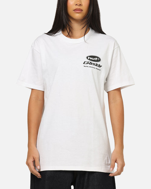 Huf X Greddy Parts T-Shirt White