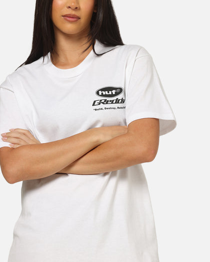 Huf X Greddy Parts T-Shirt White