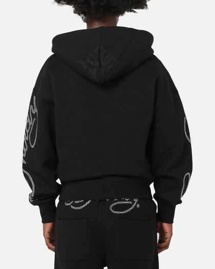 Ed Hardy Trinity Zip Hoodie Black
