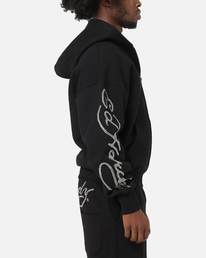 Ed Hardy Trinity Zip Hoodie Black