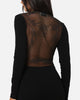 Ed Hardy Women's Revenge Long Sleeve Dress Black