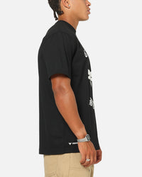 New Era Chicago Bulls Gothic Oversized T-Shirt Black
