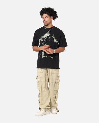 73Studio X Fallout '08 Fallout 3 Vintage T-Shirt Black Acidwash