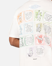 73Studio X Fallout '76 S.P.E.C.I.A.L Vintage T-Shirt Off White