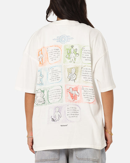 73Studio X Fallout '76 S.P.E.C.I.A.L Vintage T-Shirt Off White