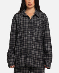 XXIII Plaid Corduroy Jacket Black/Grey