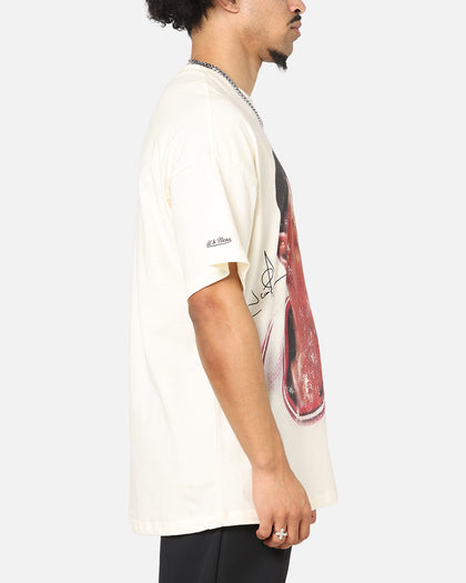 Mitchell & Ness Chicago Bulls Scottie Pippen Big Head T-Shirt Egret