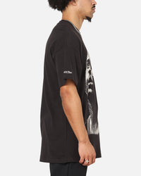 Mitchell & Ness Los Angeles Lakers Shaquille O'Neal Big Head T-Shirt Faded Black