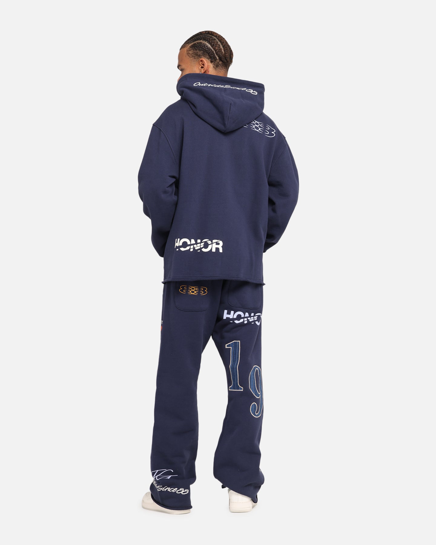 Flight Mode Zip Hoodie cargo pants セット Honor The Gift 1988 Full Zip Hoodie Navy | Culture Kings
