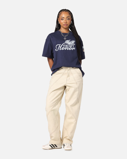 Honor The Gift Auto Club Boxy T-Shirt Navy