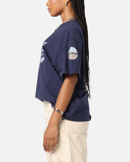 Honor The Gift Auto Club Boxy T-Shirt Navy