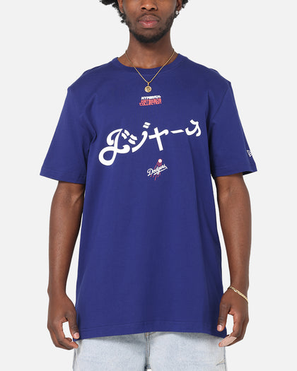 New Era Los Angeles Dodgers 'Hyperfly Katakana x MLB' T-Shirt Dark Blue