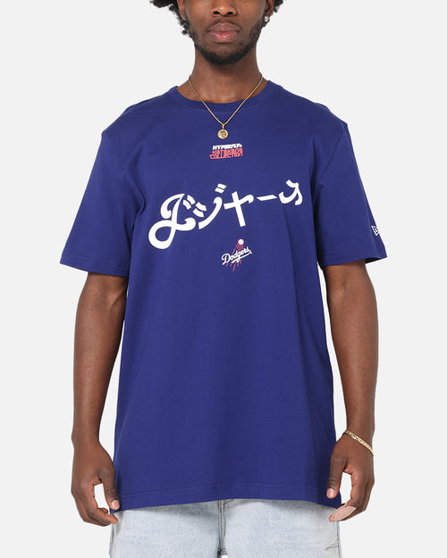 New Era Los Angeles Dodgers 'Hyperfly Katakana x MLB' T-Shirt Dark Blue