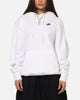Nike Club Pullover Fleece Hoodie White/White/Black