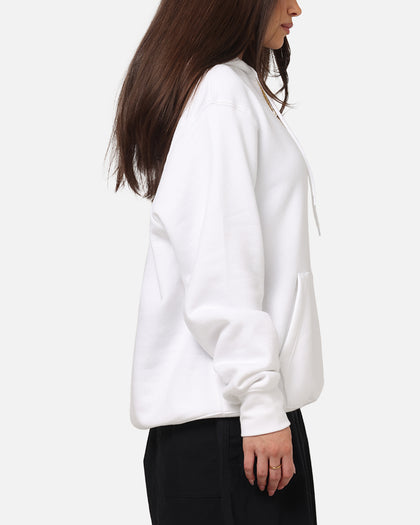 Nike Club Pullover Fleece Hoodie White/White/Black
