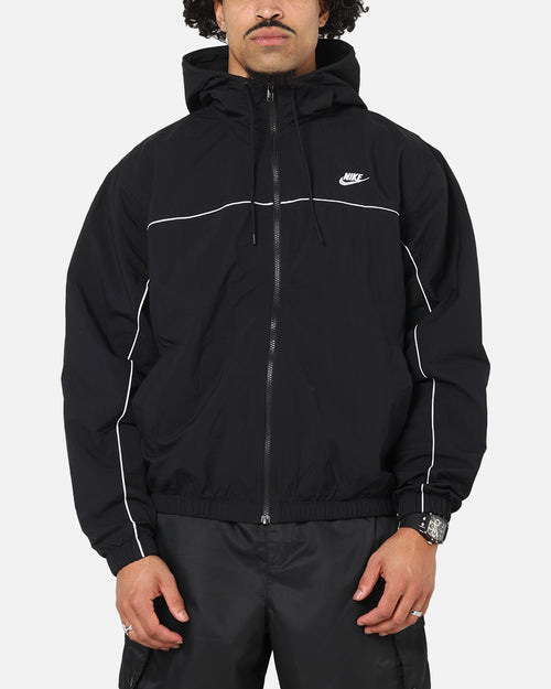 Nike Club Athlete Hooded Jacket Black/White/White