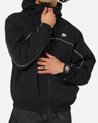 Nike Club Athlete Hooded Jacket Black/White/White