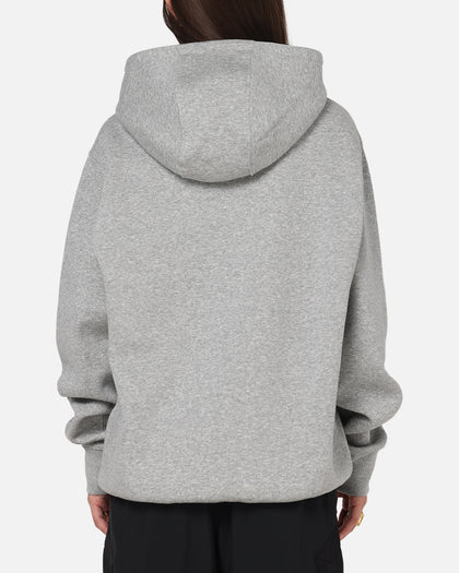Nike Club Pullover Fleece Hoodie Dark Grey Heather