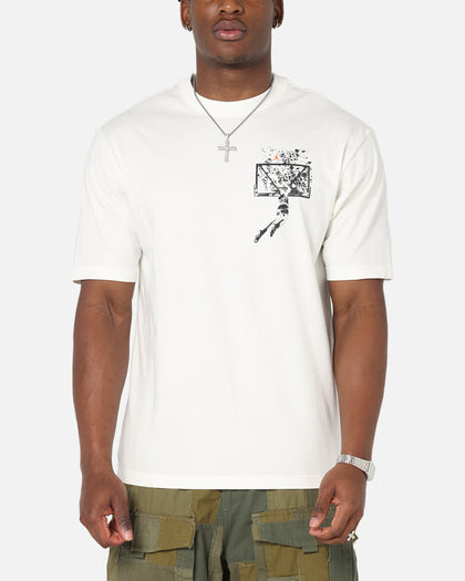 Jordan Brooklyn Shattered Back Board Oversized Graphic T-Shirt Sail