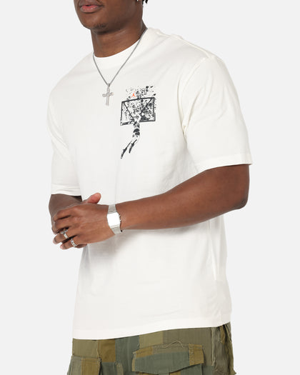 Jordan Brooklyn Shattered Back Board Oversized Graphic T-Shirt Sail